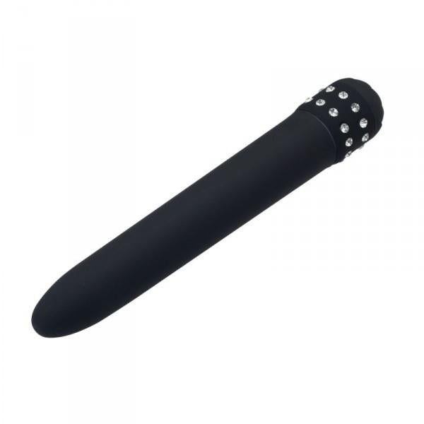 1-Zdobiony diamencikami kryształkami wibrator 17cm-1