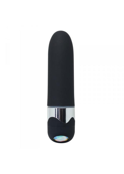 1-Wibrator z kryształem diamentem klasyczny sex 15cm-1