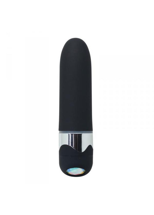 1-Wibrator z kryształem diamentem klasyczny sex 15cm-1