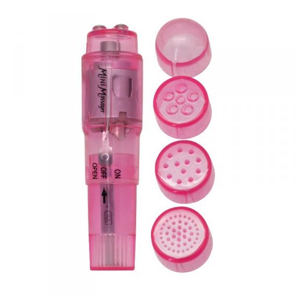 1-Stymulator-Mini vibratore con punte intercambiabili Timeless 4 Surprises-1