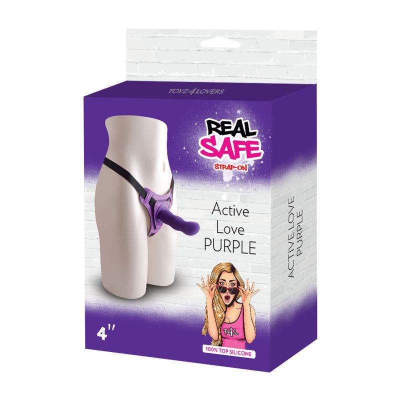 7-Strap-on majtki na szelkach z fioletowym dildo-7