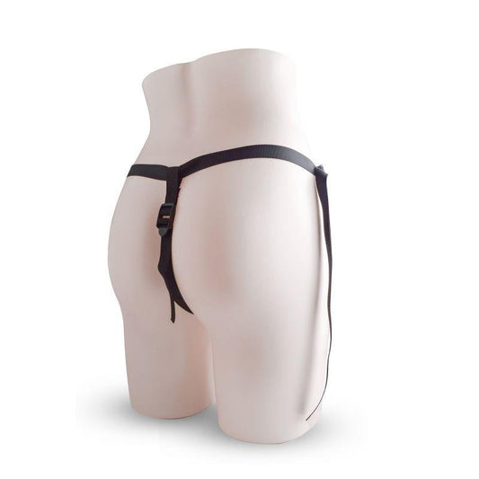 2-Strap-on uprząż regulowane szelki dildo penis 14cm-2