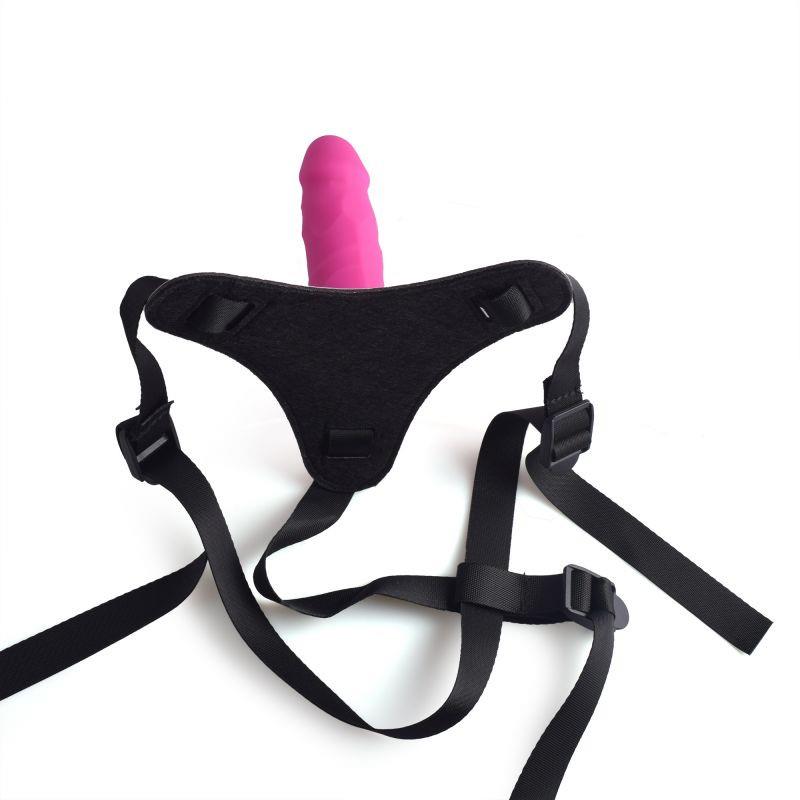 3-Uprząż paski strapon dla kobiet penis dildo 10cm-3