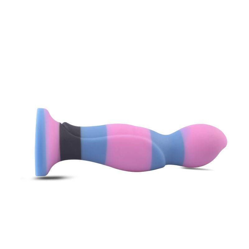 3-Kolorowe dildo do punktu g sex stymulator 17cm-3