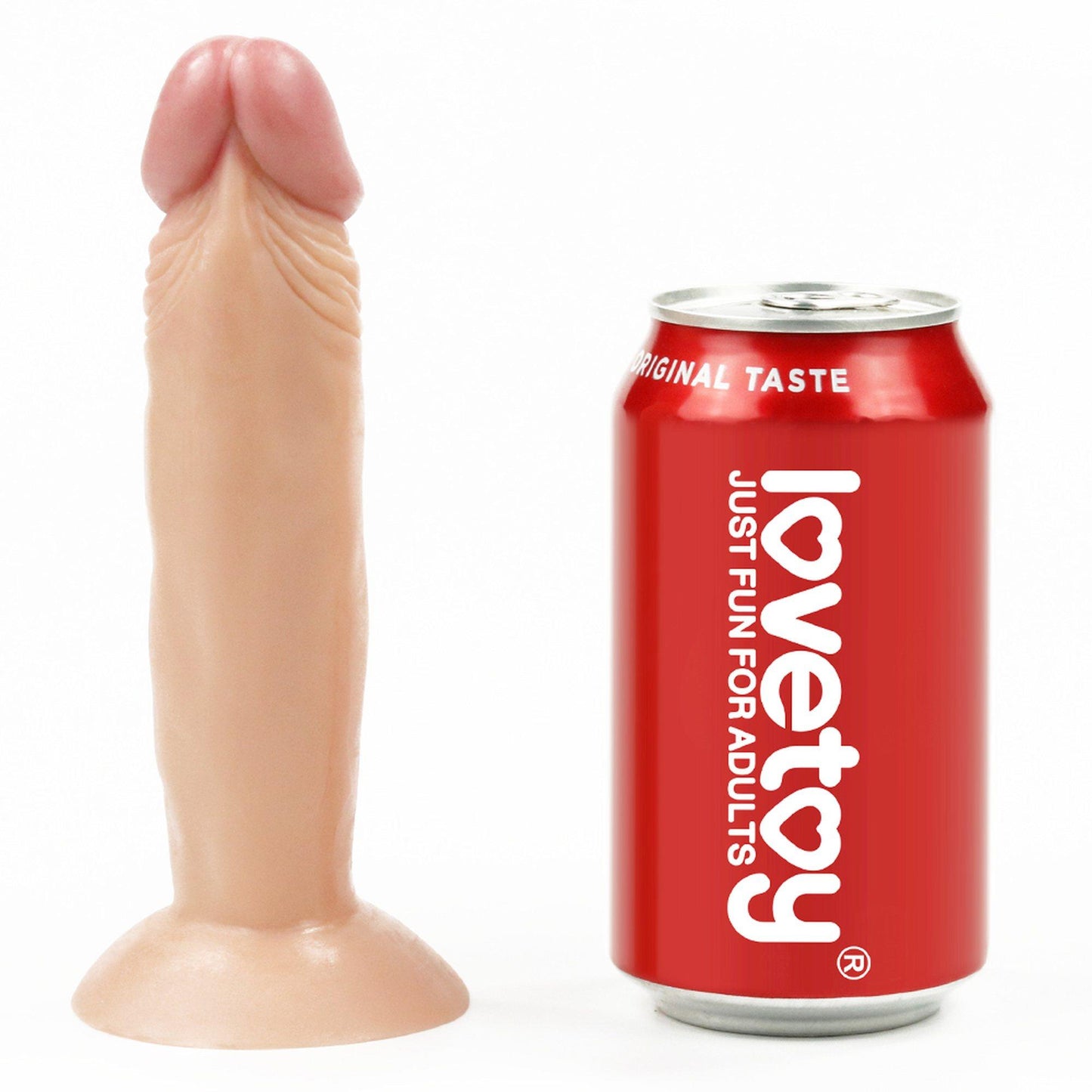 6-Mega gruby penis przyssawka realistyczny wygląd-6