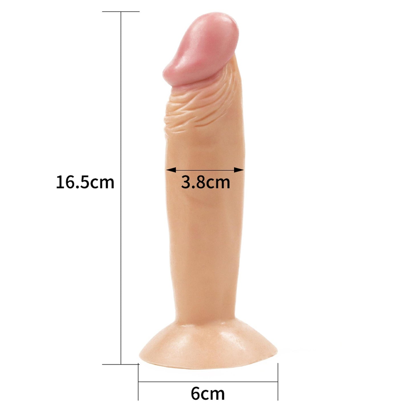 7-Mega gruby penis przyssawka realistyczny wygląd-7