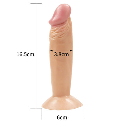 7-Mega gruby penis przyssawka realistyczny wygląd-7