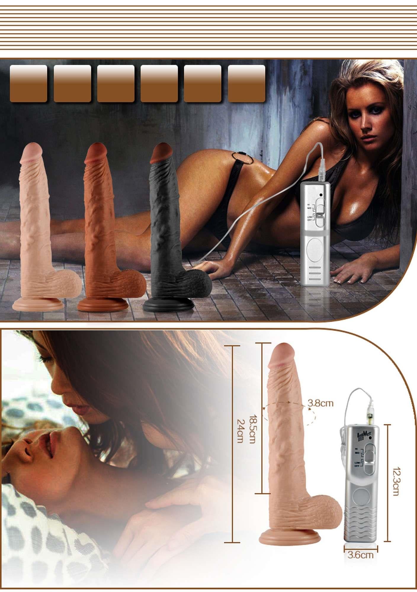 5-Ogromny penis realistyczna tekstura przyssawka-5