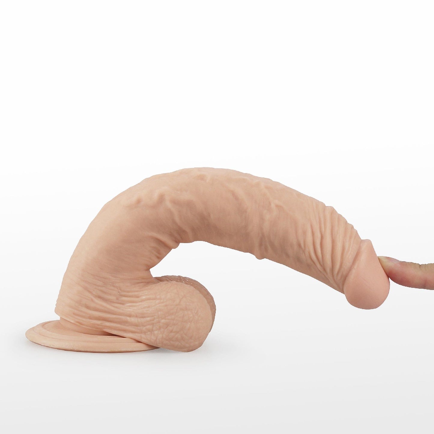 6-Ogromny penis realistyczna tekstura przyssawka-6