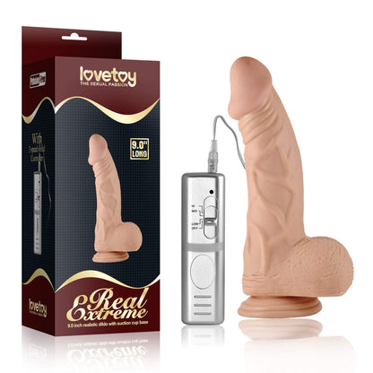 1-Wielkie dildo penis przyssawka żylasty duży giętki-1