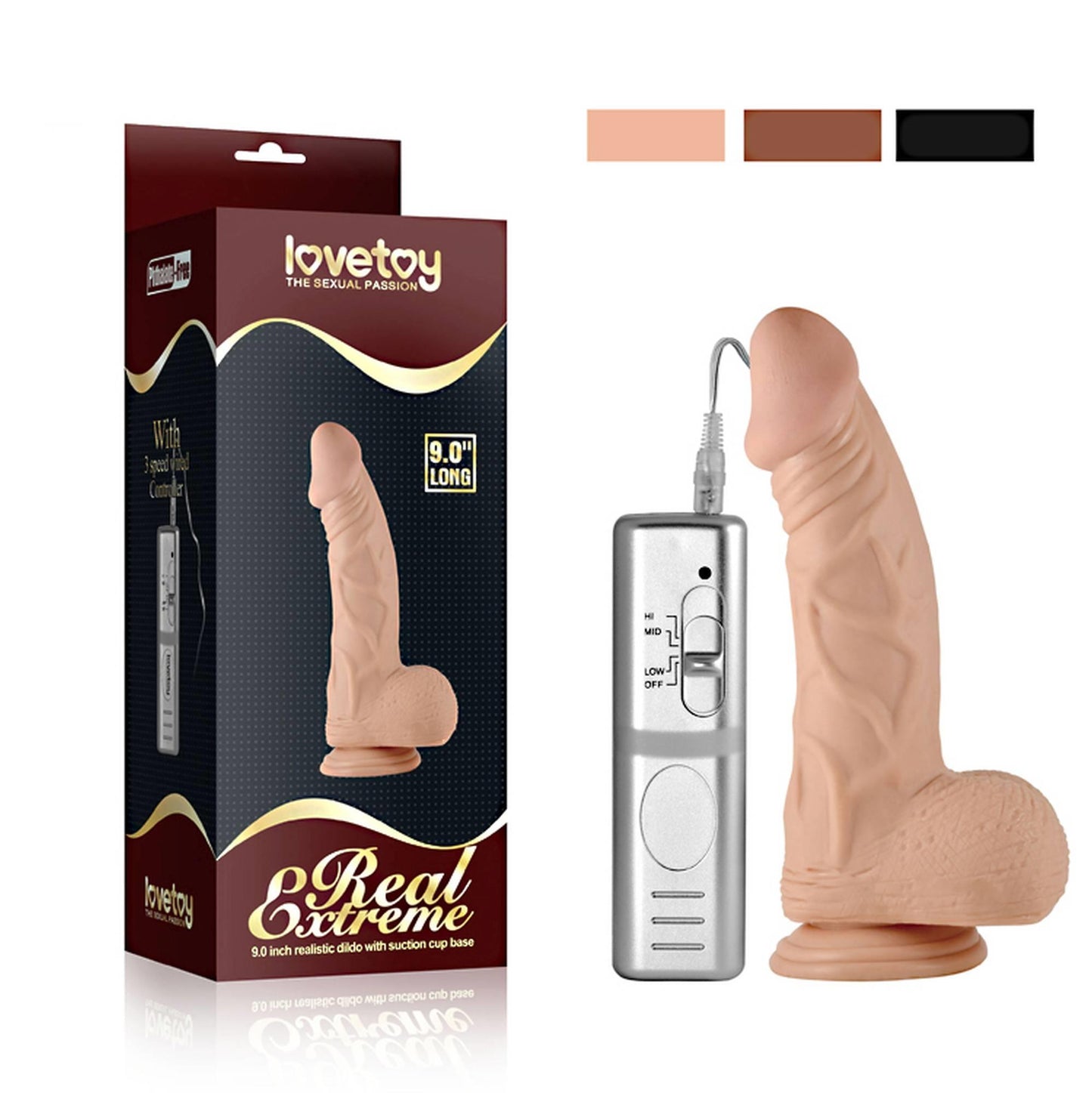 5-Wielkie dildo penis przyssawka żylasty duży giętki-5