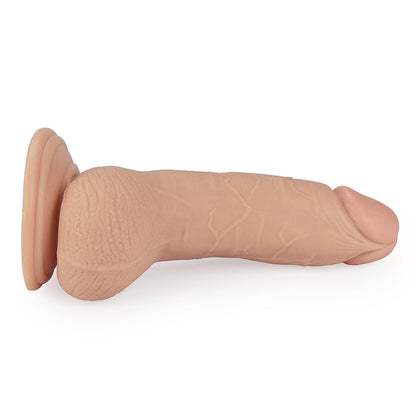 3-Dildo przyssawka penis żylasty realistyczny 17 cm-3