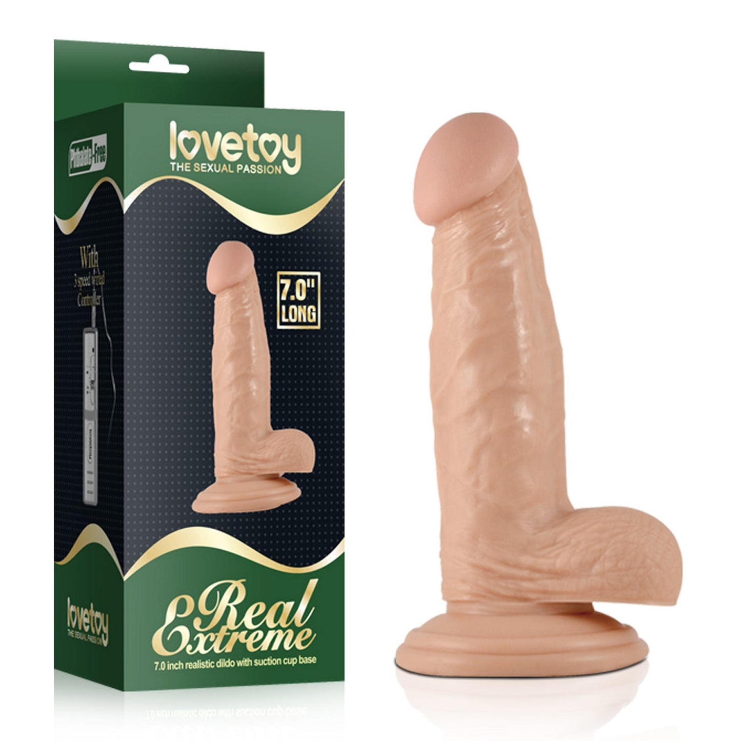1-Jędrny realistyczny penis dildo gumowy przyssawka-1