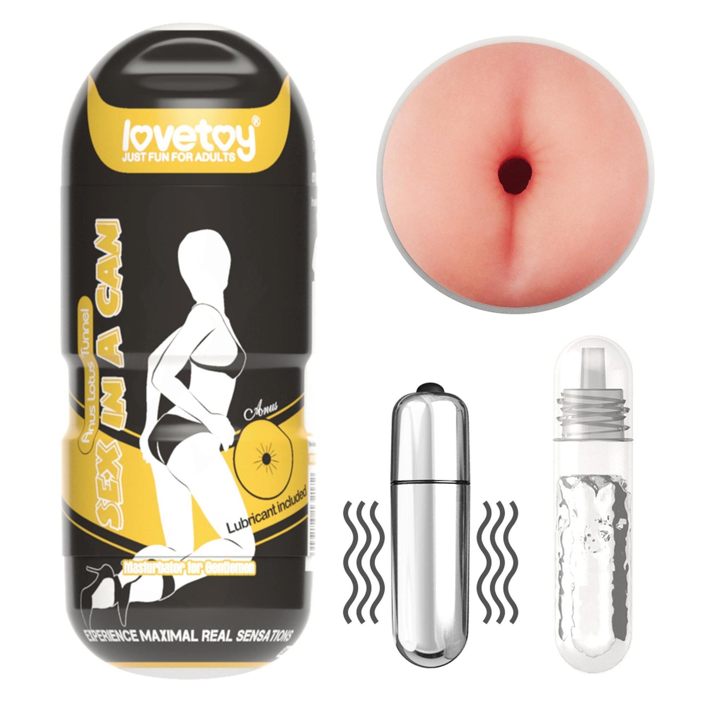 6-Sex analny mocna wibracja ciasna masturbacja odbyt-6