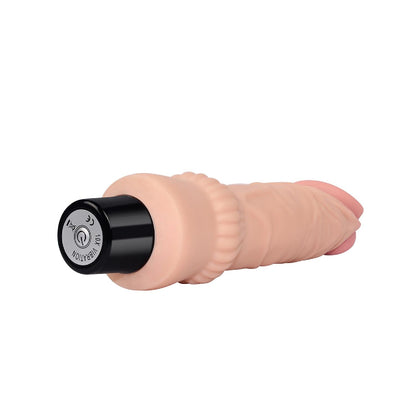 8-Wibrator gruby żylasty realistyczny wygląd 19,3 cm-8