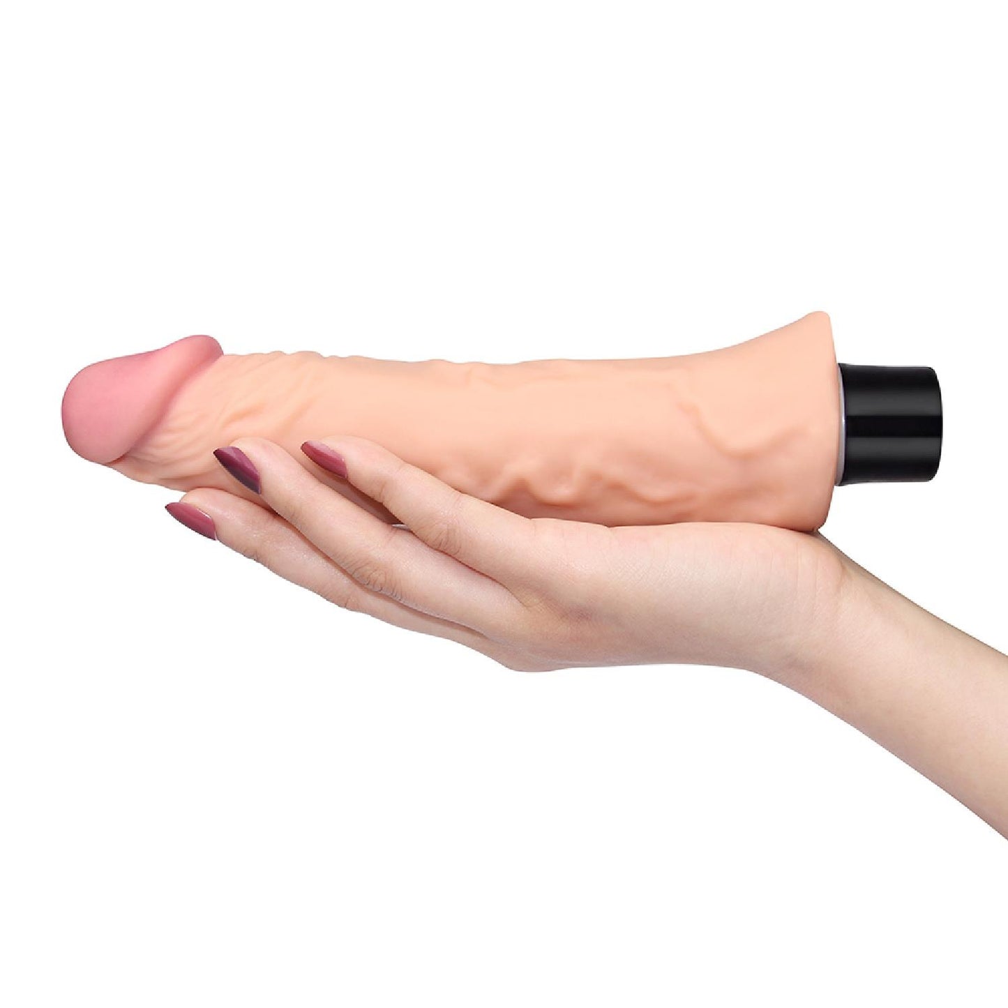 3-Wibrator duży miękki realistyczny penis 21,8cm-3