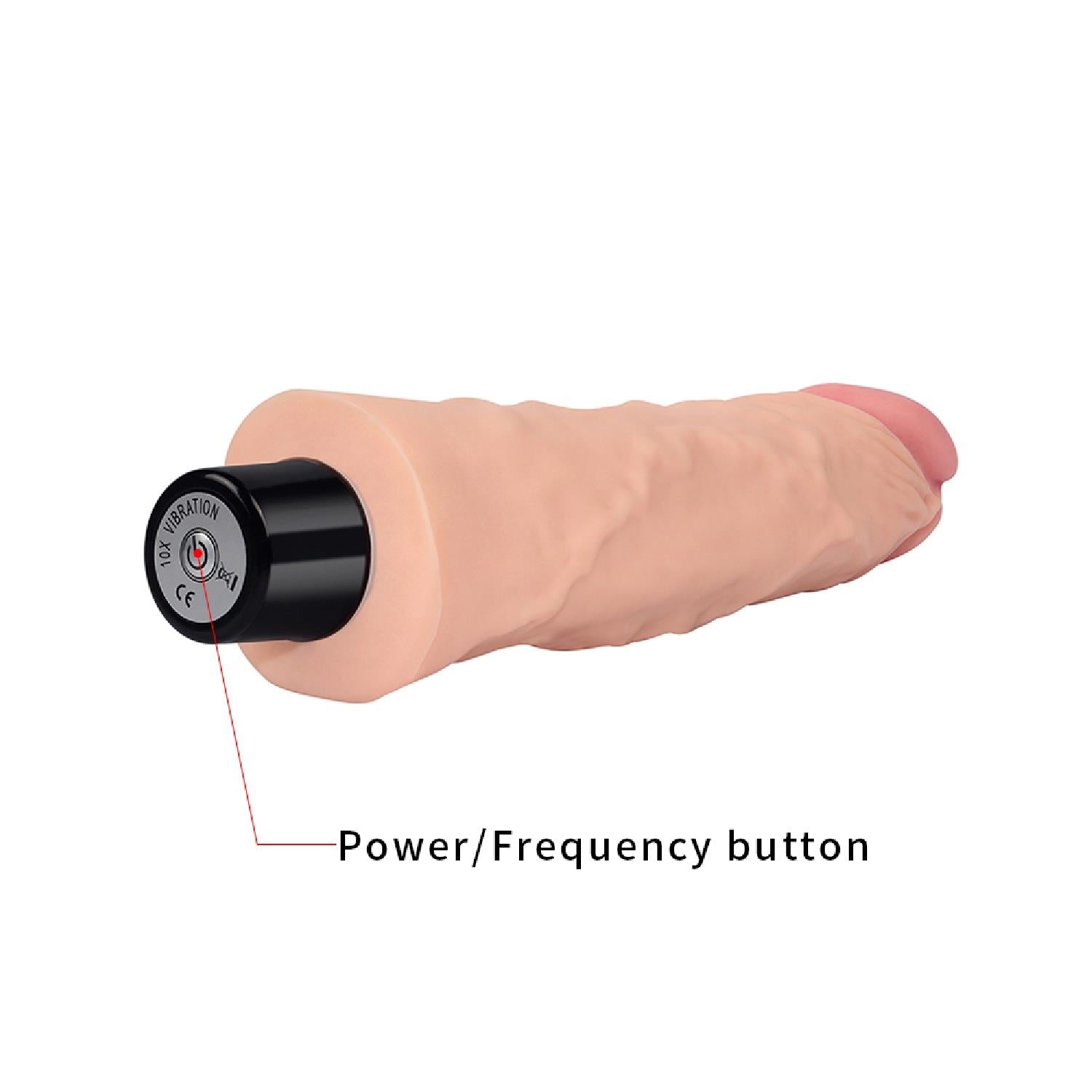 6-Wibrator duży miękki realistyczny penis 21,8cm-6
