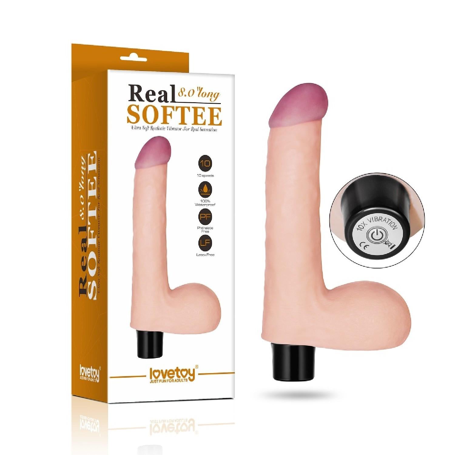 1-Realistyczny wibrator penis z jadrami 17 cm-1