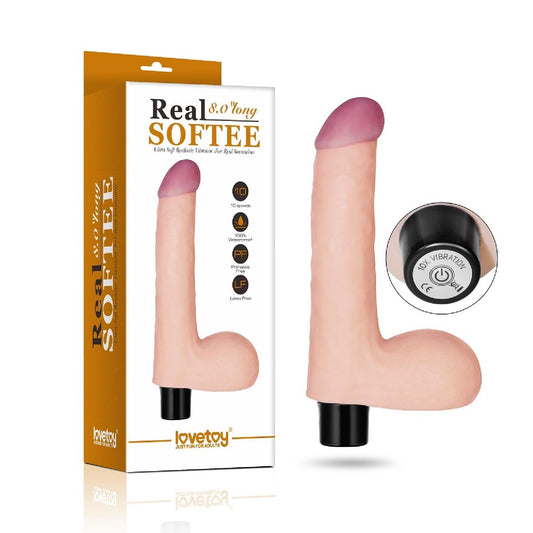 1-Realistyczny wibrator penis z jadrami 17 cm-1