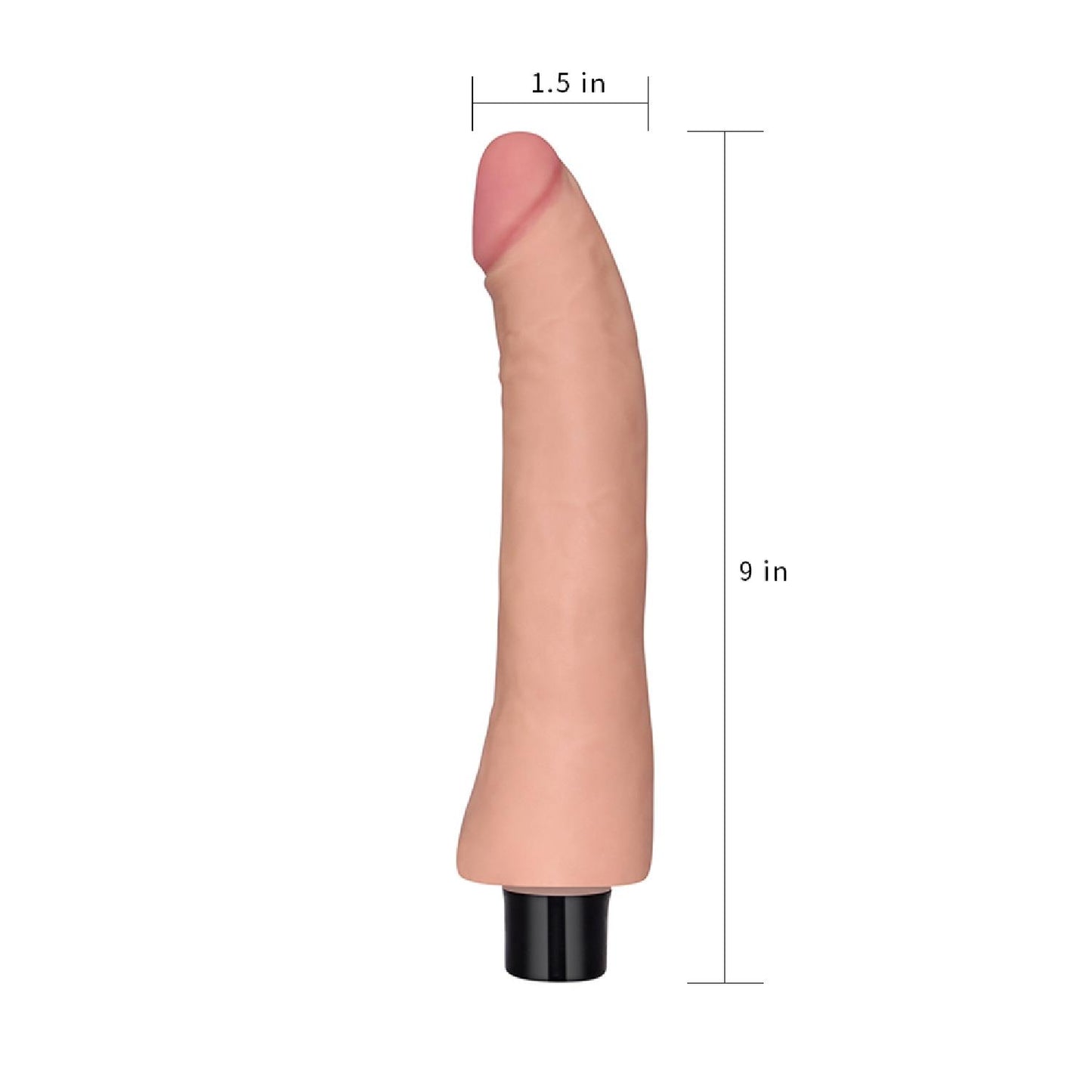 5-Wibrator realistyczny z wibracjami penis jądra 23-5