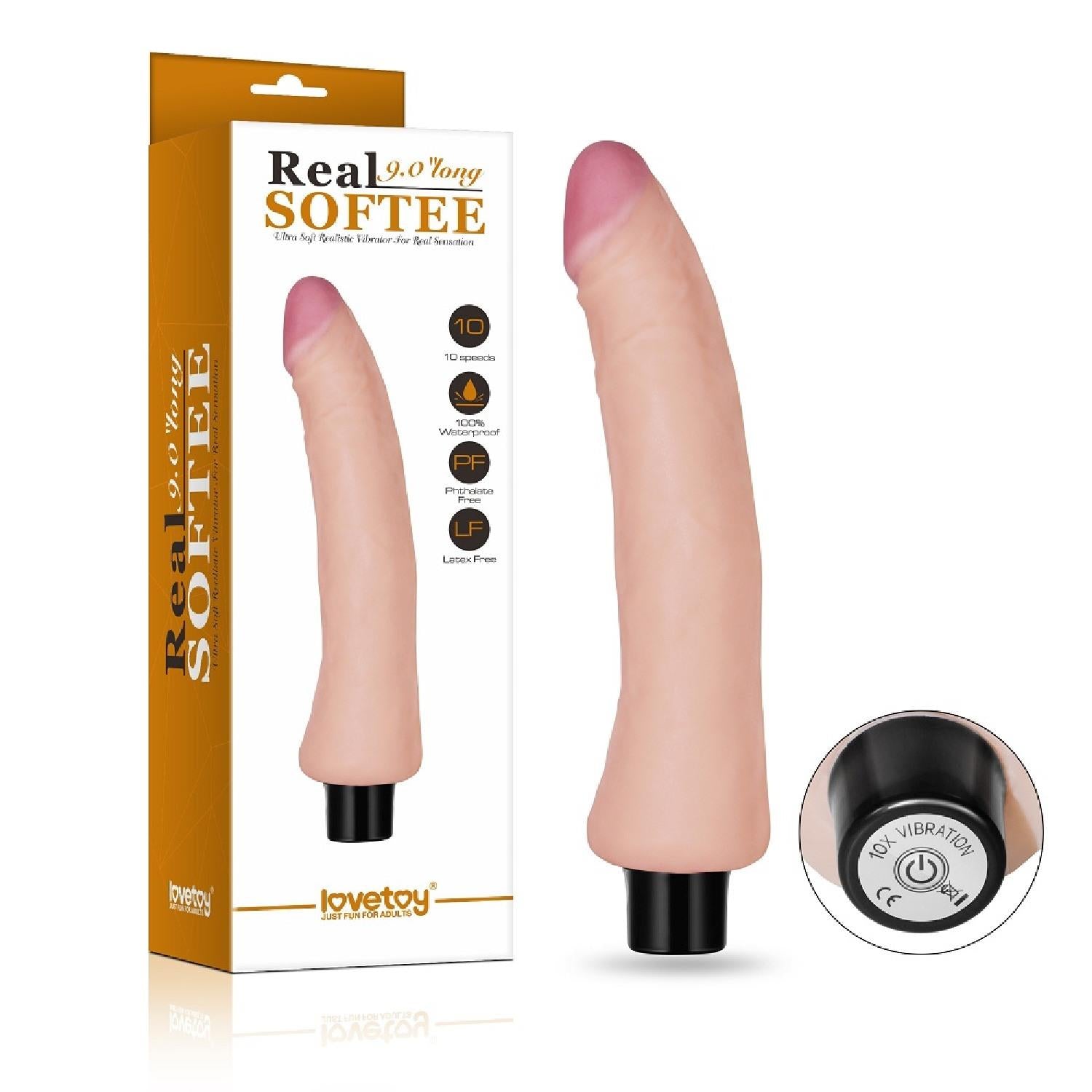 1-Wibrator realistyczny z wibracjami penis jądra 23-1