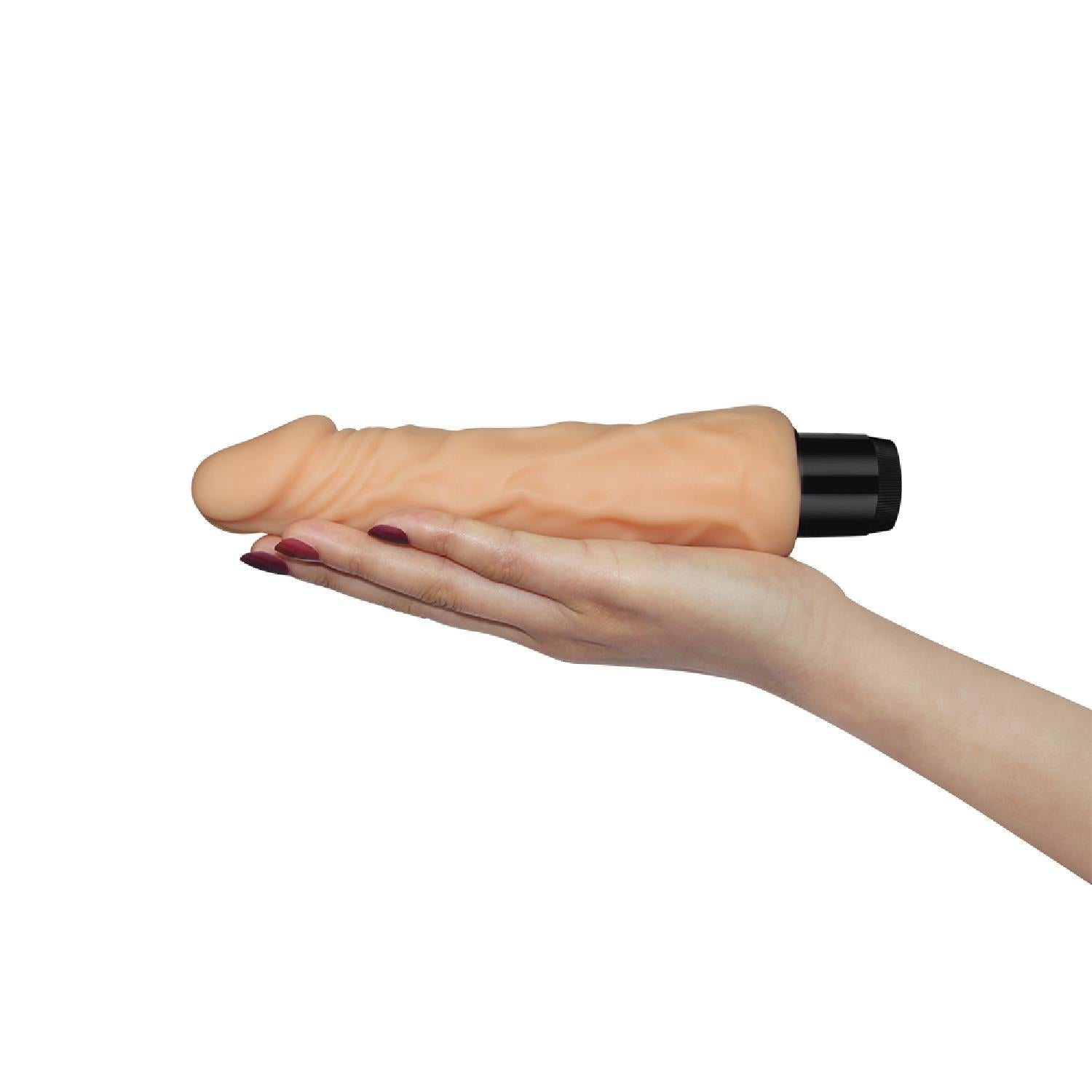 4-Wibrator naturalny miękki realistyczny penis 20 cm-4