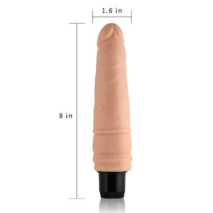 6-Wibrator realistyczny penis z wibracjami 20 cm-6