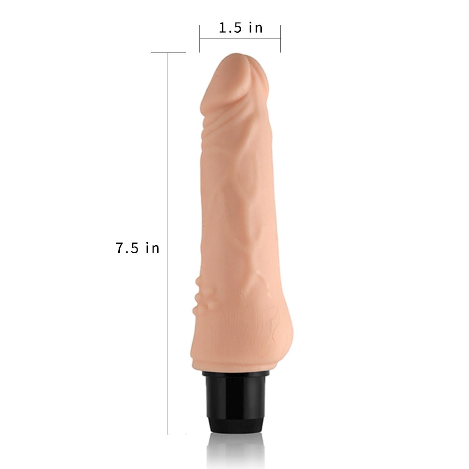 6-Wibrator penis bardzo realistyczny żylasty-6