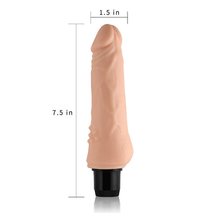 6-Wibrator penis bardzo realistyczny żylasty-6