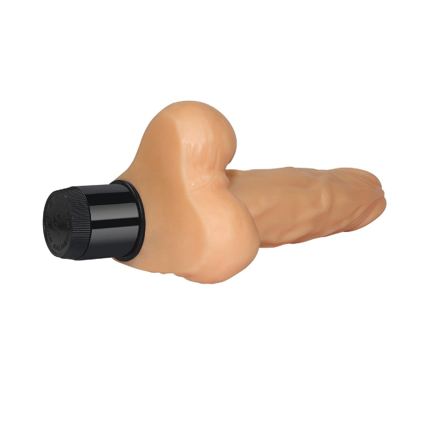 2-Wibrator z jądrami silikonowy realistyczny 20 cm-2