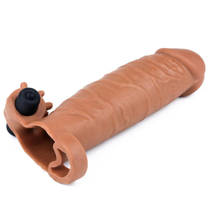 4-Przedłuzenie silikonowe na penisa wypustki 16,5 cm-4