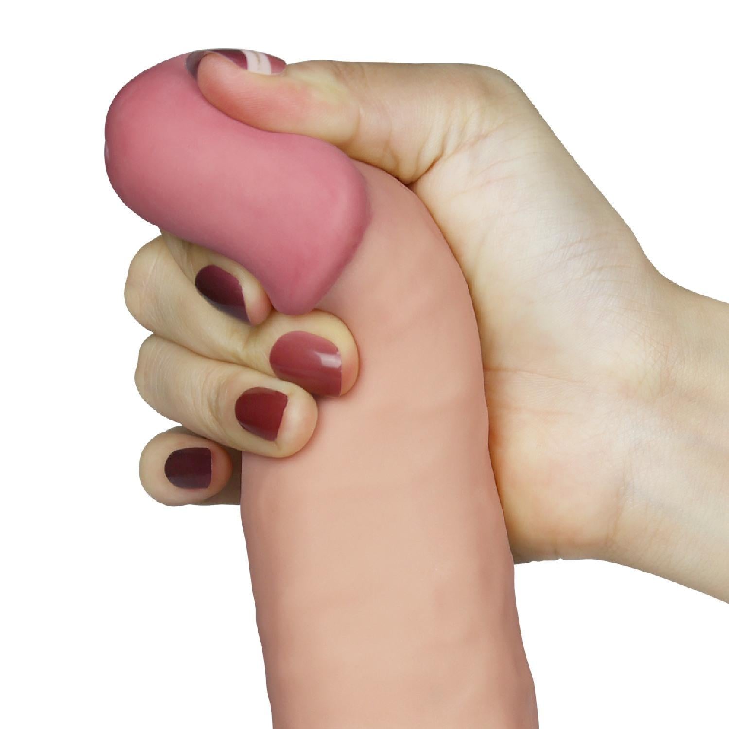 8-erotyczne dildo gumowe z przyssawka i wibracjami-8