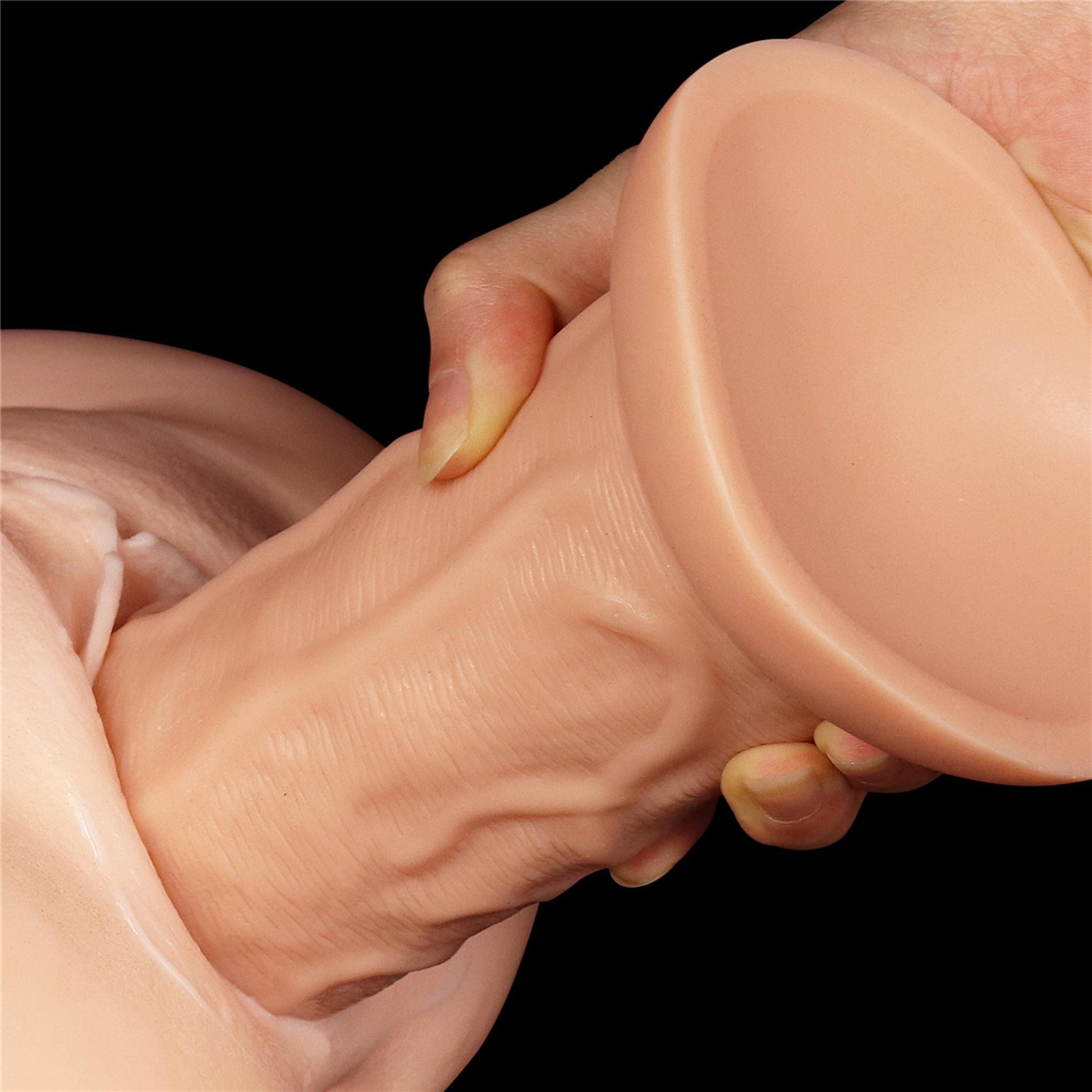 3-Ogromne dildo realistyczny wygląd przyssawka 24 cm-3