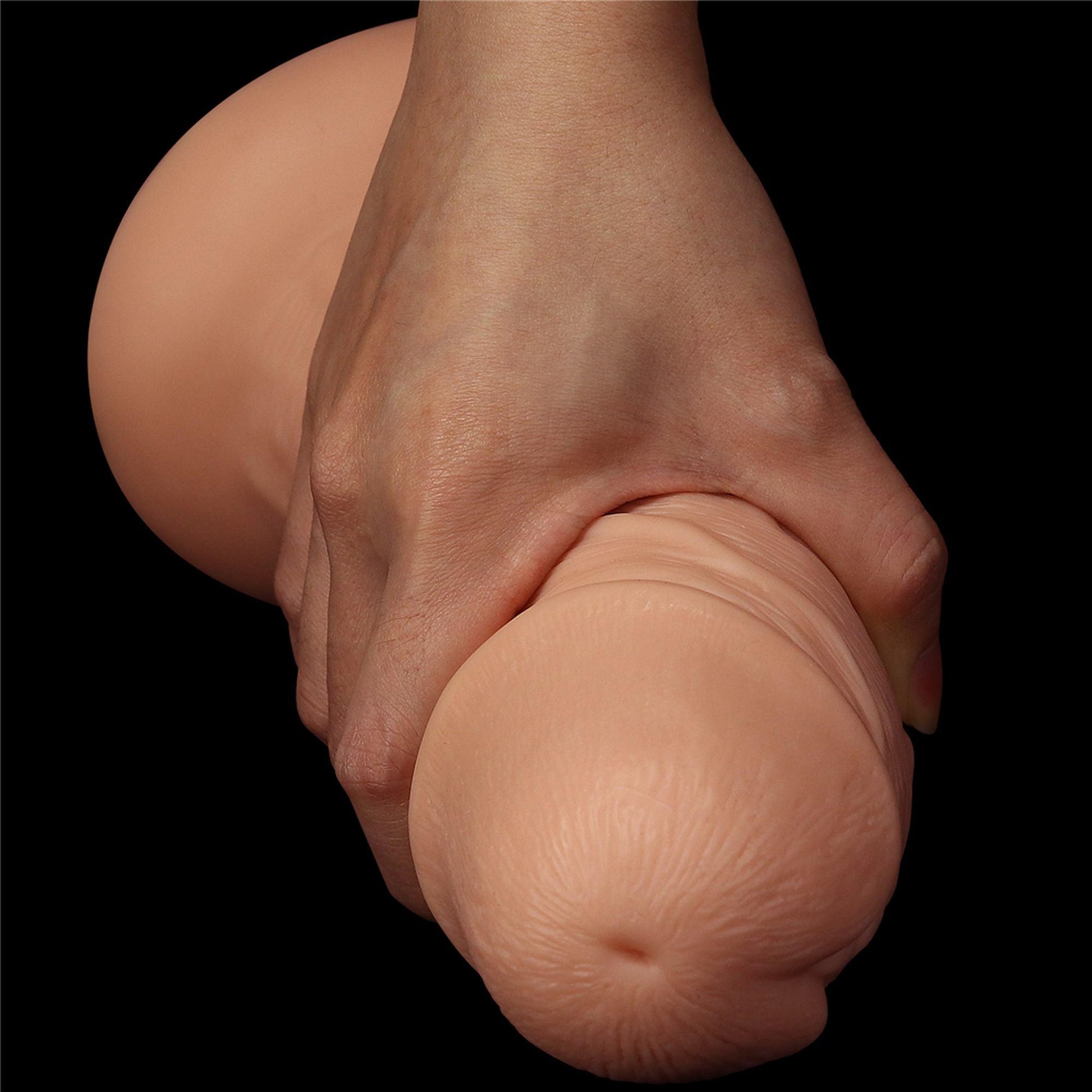 8-Ogromne dildo realistyczny wygląd przyssawka 24 cm-8