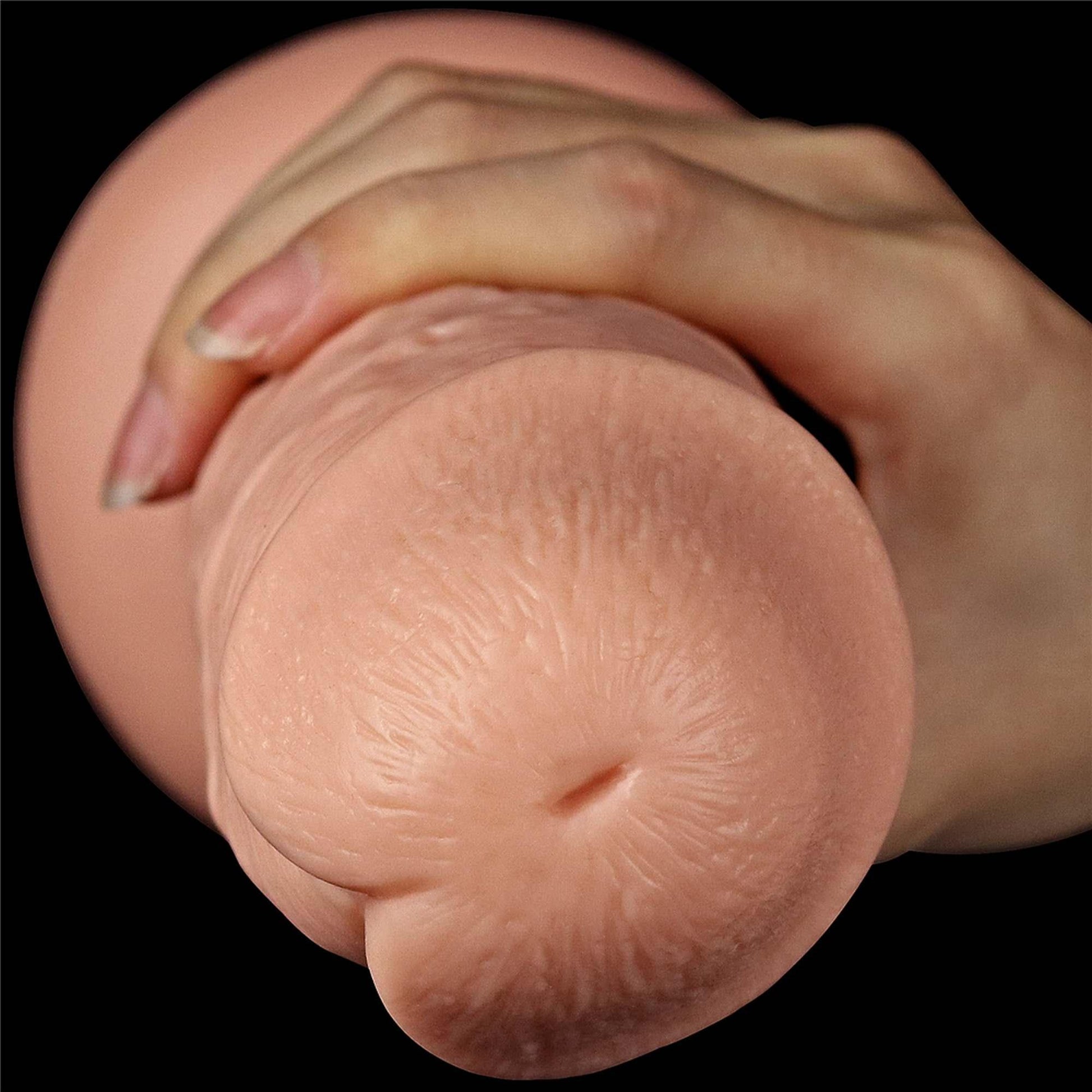 9-Długie potężne dildo z przyssawką i żyłami 28 cm-9