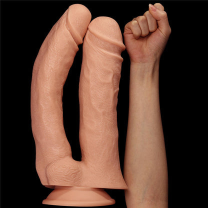 5-Podwójne potężne dildo do sexu wyżyłowane 33 cm-5