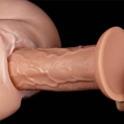 10-Grube ogromne dildo z przyssawką wibracje 28 cm-10