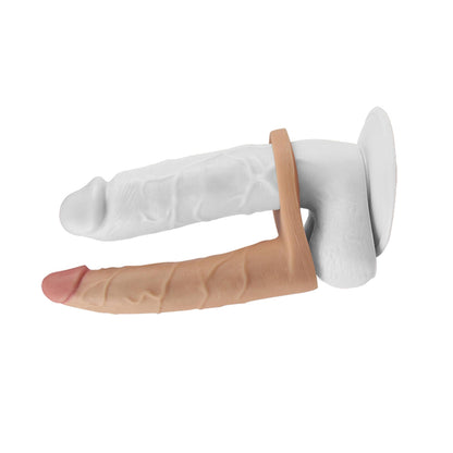 2-Gumowy strap-on sztuczny penis sex analny 17,5 cm-2