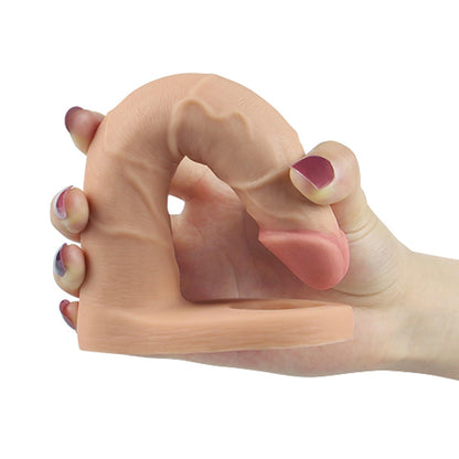 3-Gumowy strap-on sztuczny penis sex analny 17,5 cm-3