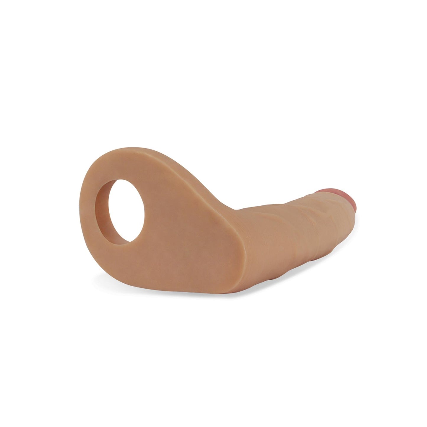 4-Gumowy strap-on sztuczny penis sex analny 17,5 cm-4