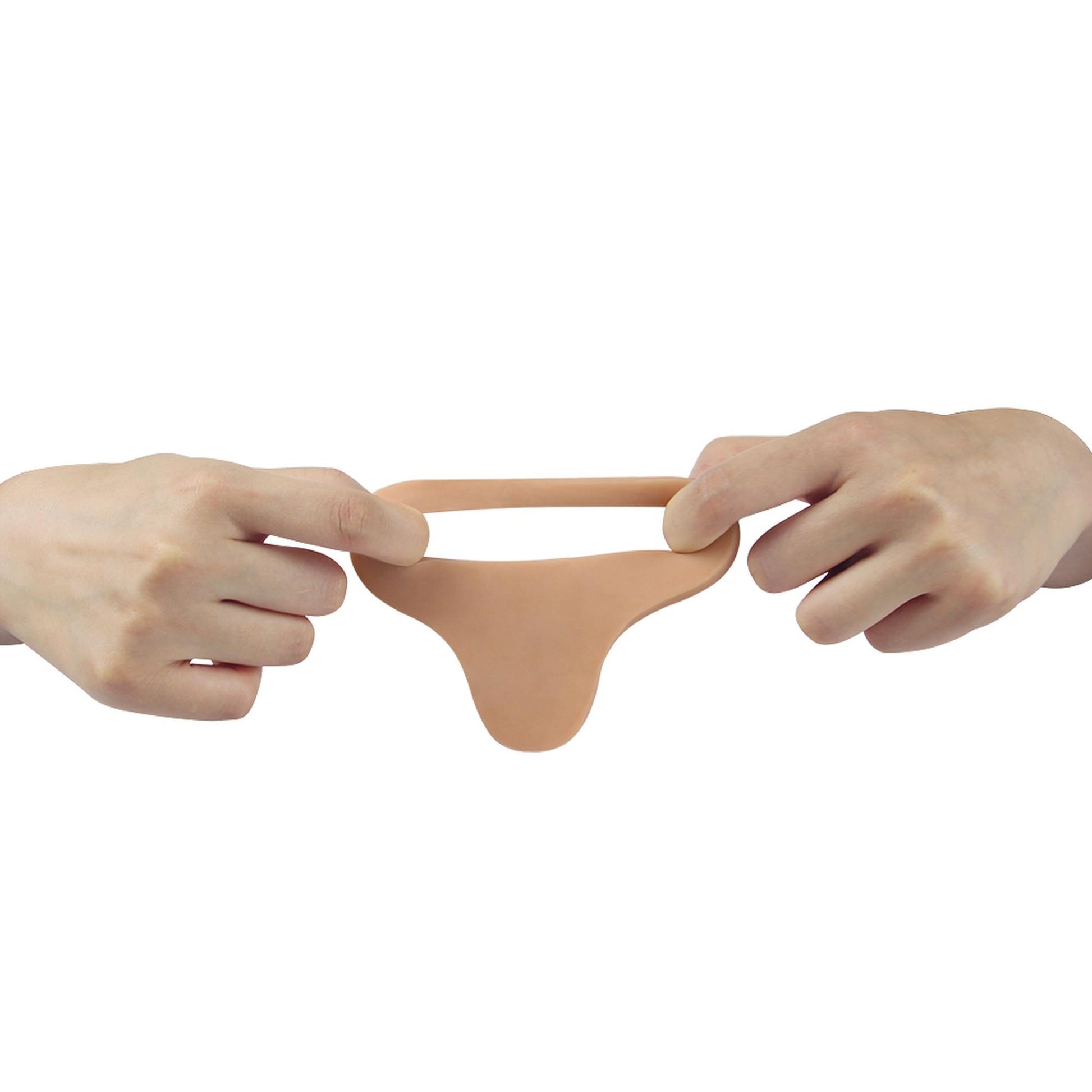 5-Gumowy strap-on sztuczny penis sex analny 17,5 cm-5