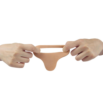 5-Gumowy strap-on sztuczny penis sex analny 17,5 cm-5