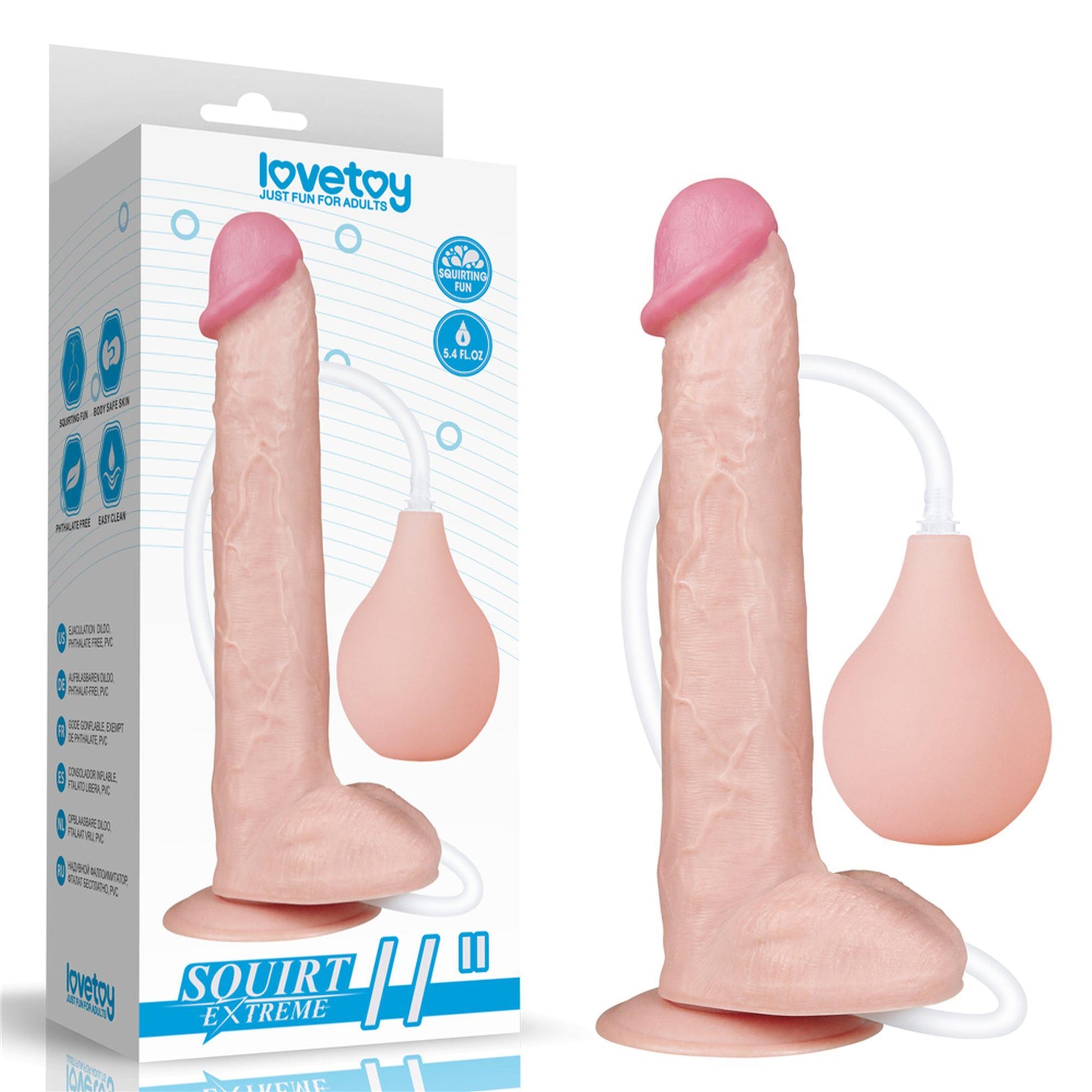 1-Dildo realistyczne z przyssawką i wytryskiem penis-1