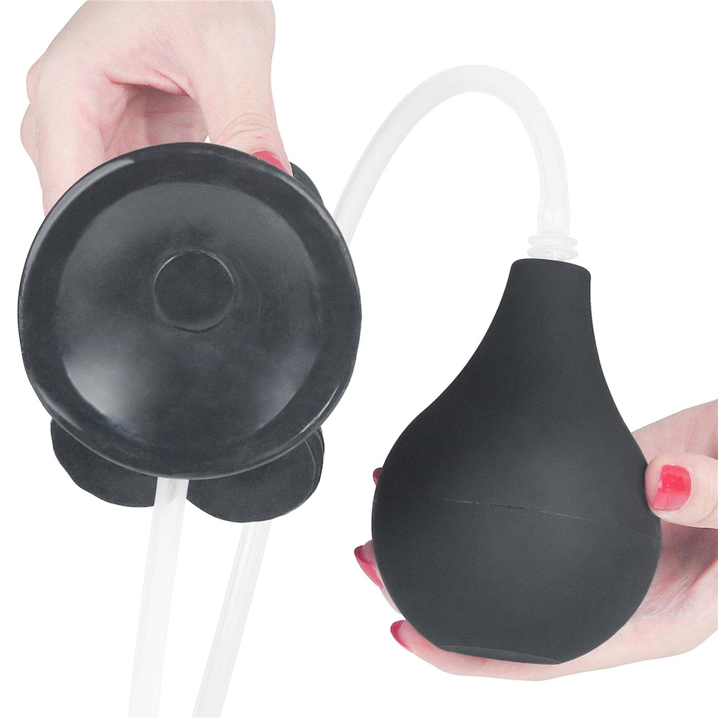 4-Duży czarny penis z przyssawką i wytryskiem dildo-4