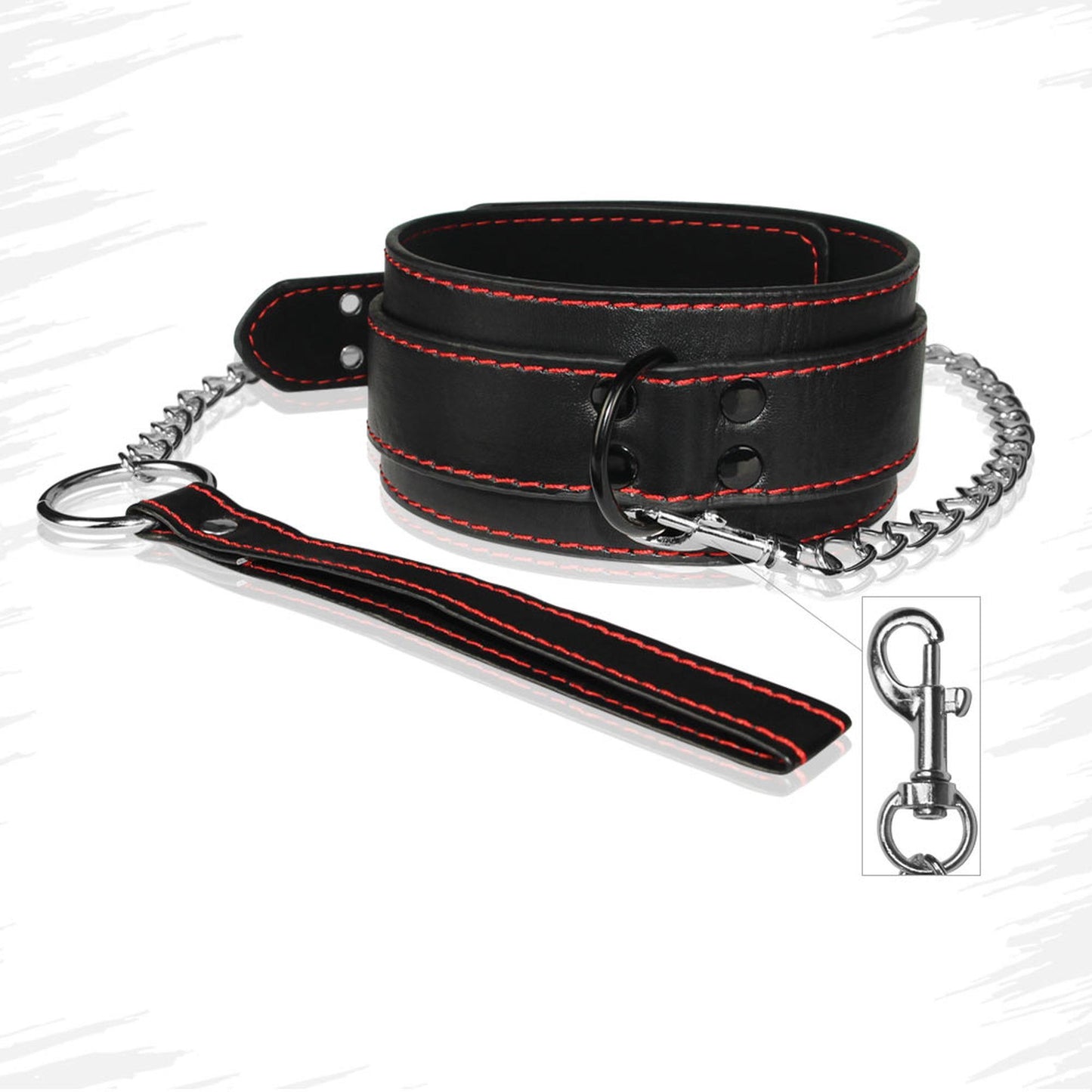 4-Obroża skórzana dla partnera do sado maso BDSM-4