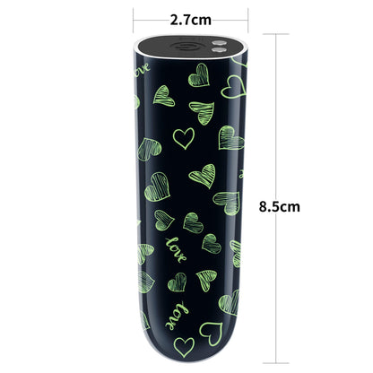 2-Rechargeable Glow-in-the-dark Heart Massager-2