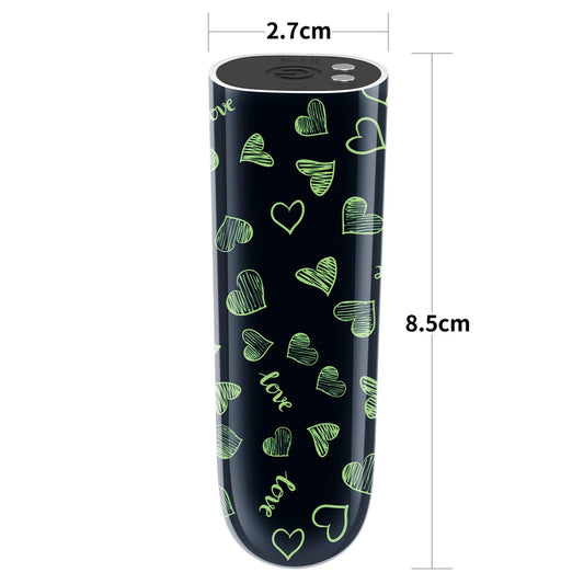 2-Rechargeable Glow-in-the-dark Heart Massager-2