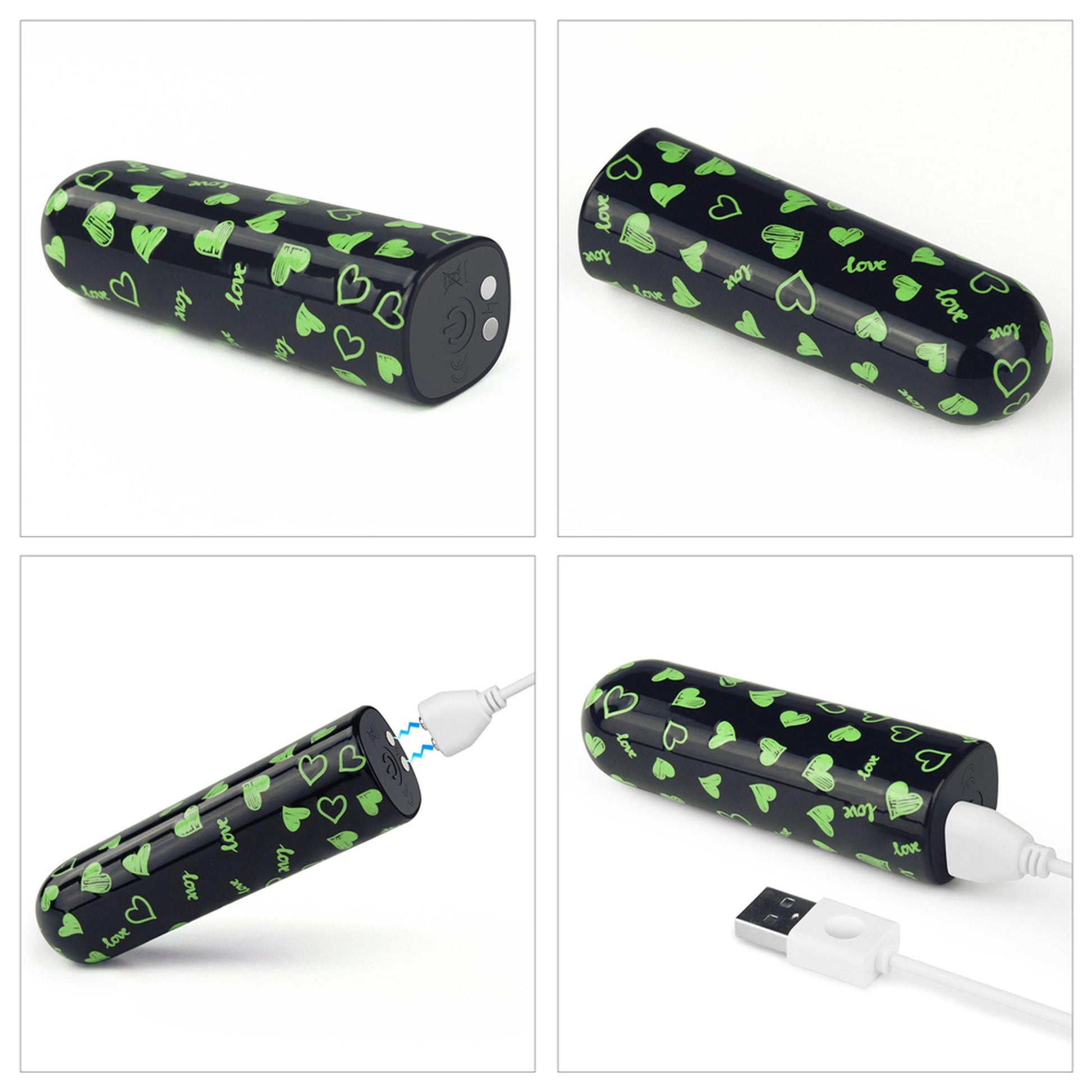 19-Rechargeable Glow-in-the-dark Heart Massager-19