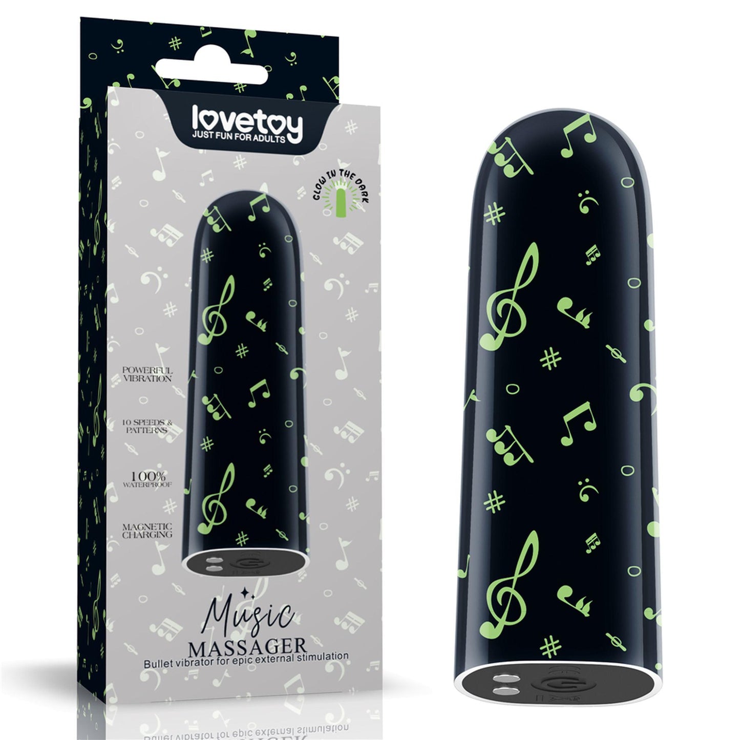 1-Rechargeable Glow-in-the-dark Music Massager-1