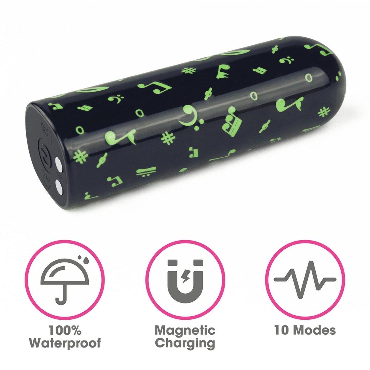 3-Rechargeable Glow-in-the-dark Music Massager-3